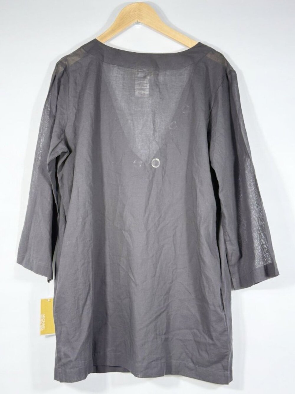 NEW MICHAEL Michael Kors Women's XS Eyelet Beachwear Cover-Up NWT $122 - Picture 2 of 2